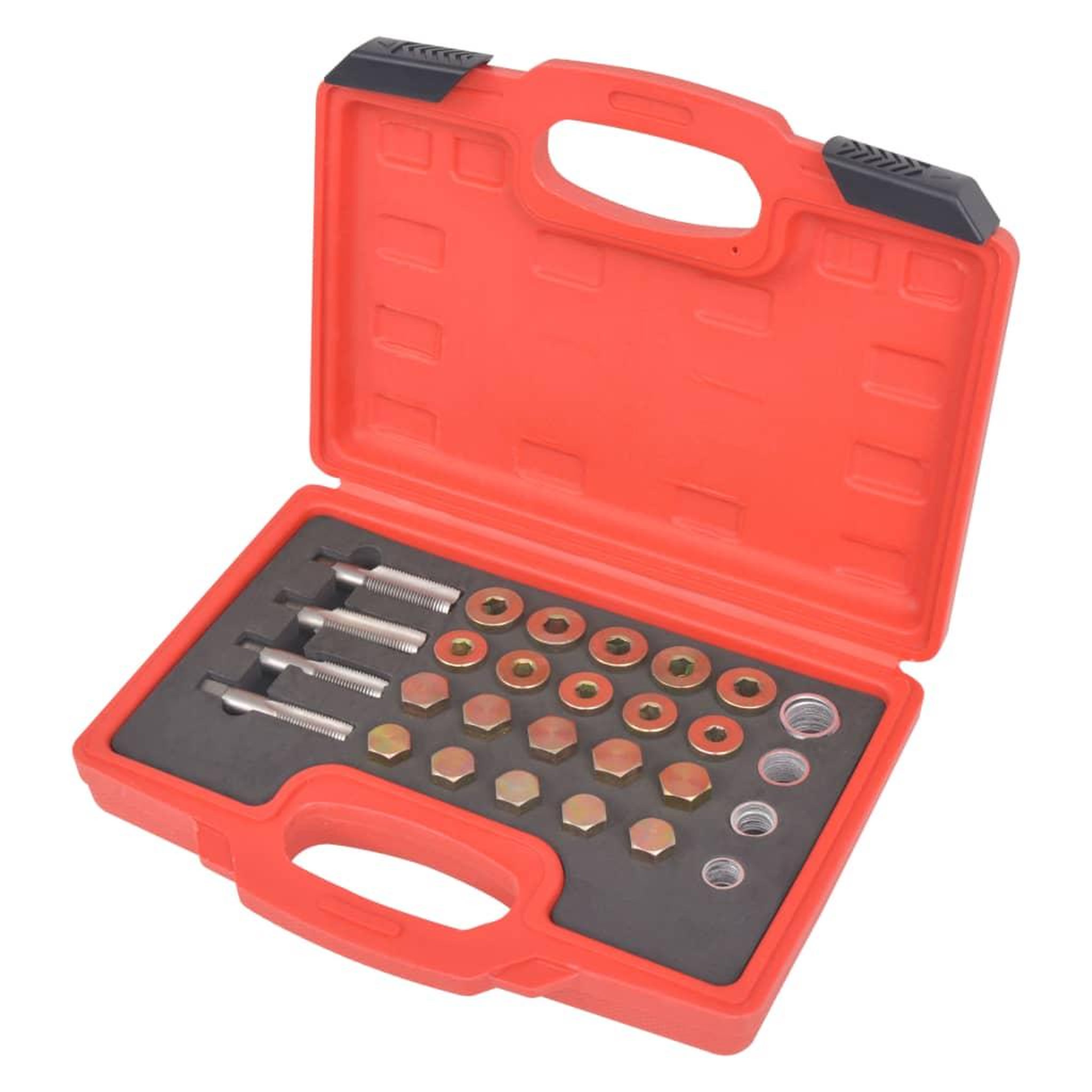 VIDAXL Kit de reparation de bouchon de vidange d'huile 64 pcs