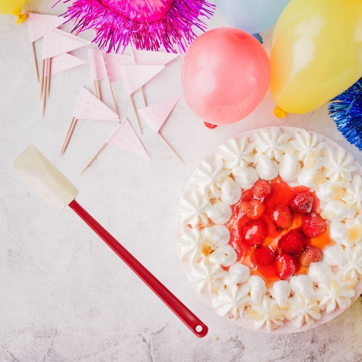 Fackelmann Maryse de pâtisserie et de cuisine 25 cm manche en plastique Fackelmann