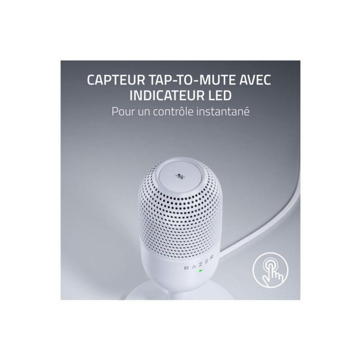 Razer Microphone Razer Seiren V3 Mini White