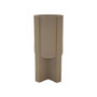 Voir la diapositive 1 : Paris Prix Cache-Pot Design  Moai  80cm Marron
