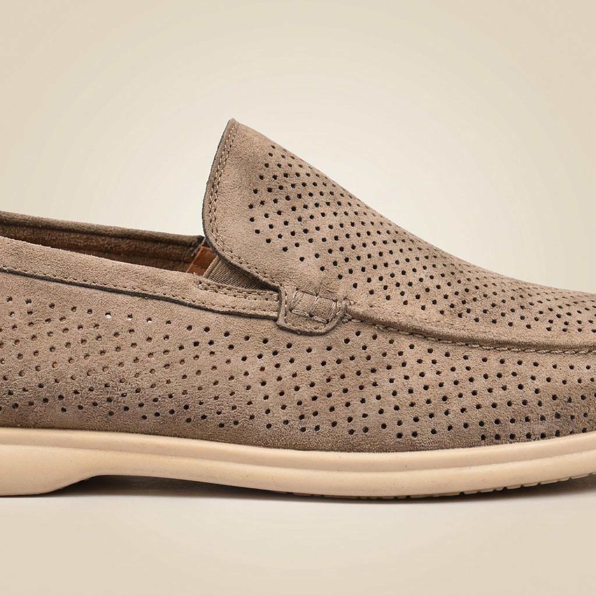 Voir la diapositive 3 : OZABI OZABI Mocassins Homme Microperfores Premium Slip On Confort 40-45