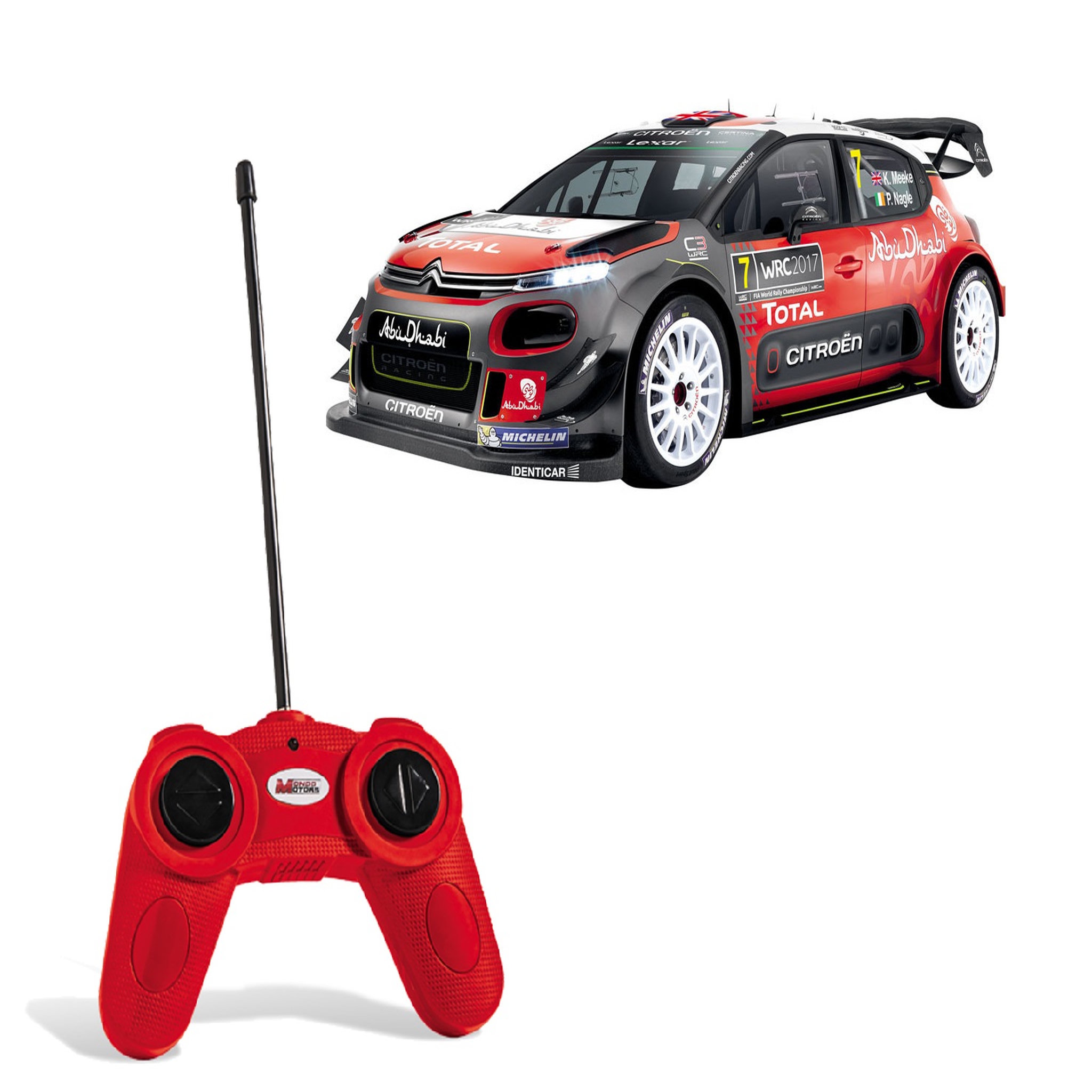 MONDO Racing Citroën C3 WRC radiocommandée 1/24ème