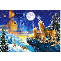 Ravensburger - Puzzles 2x12 pièces - Le Loup qui voulait changer de couleur