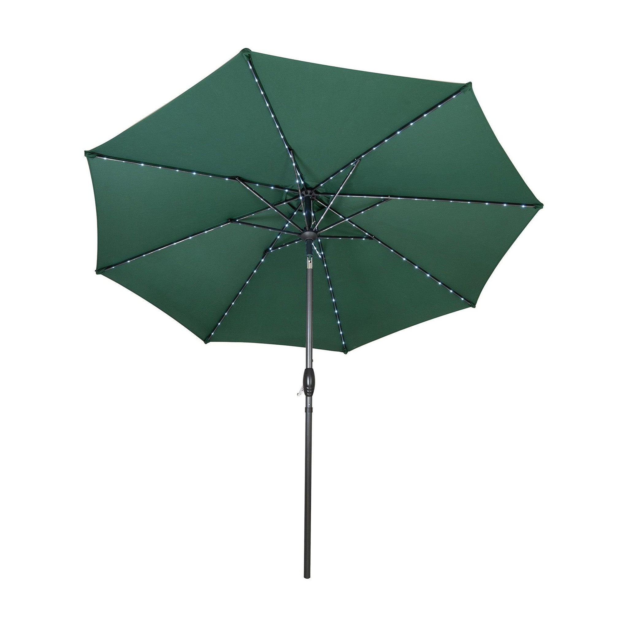 Voir la diapositive 1 : Monster Parasol Inclinable à LED 2,7 m