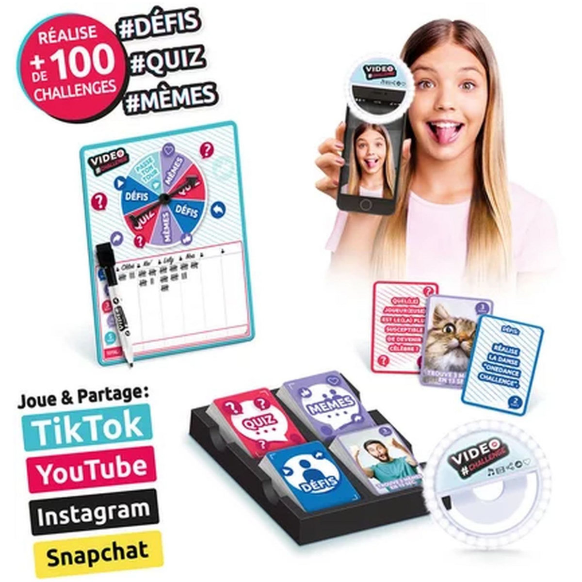 CANAL TOYS Jeu Mini Vidéo Challenge - Studio Creator