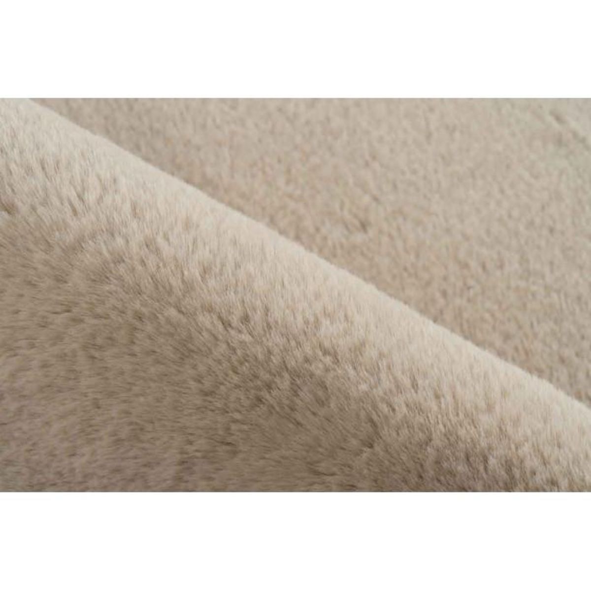 Paris Prix Tapis de Bain Fait à la Main  Rabbit  Beige