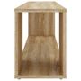 Voir la diapositive 4 : VIDAXL Meuble TV Chene sonoma 100x24x32 cm Bois d'ingenierie