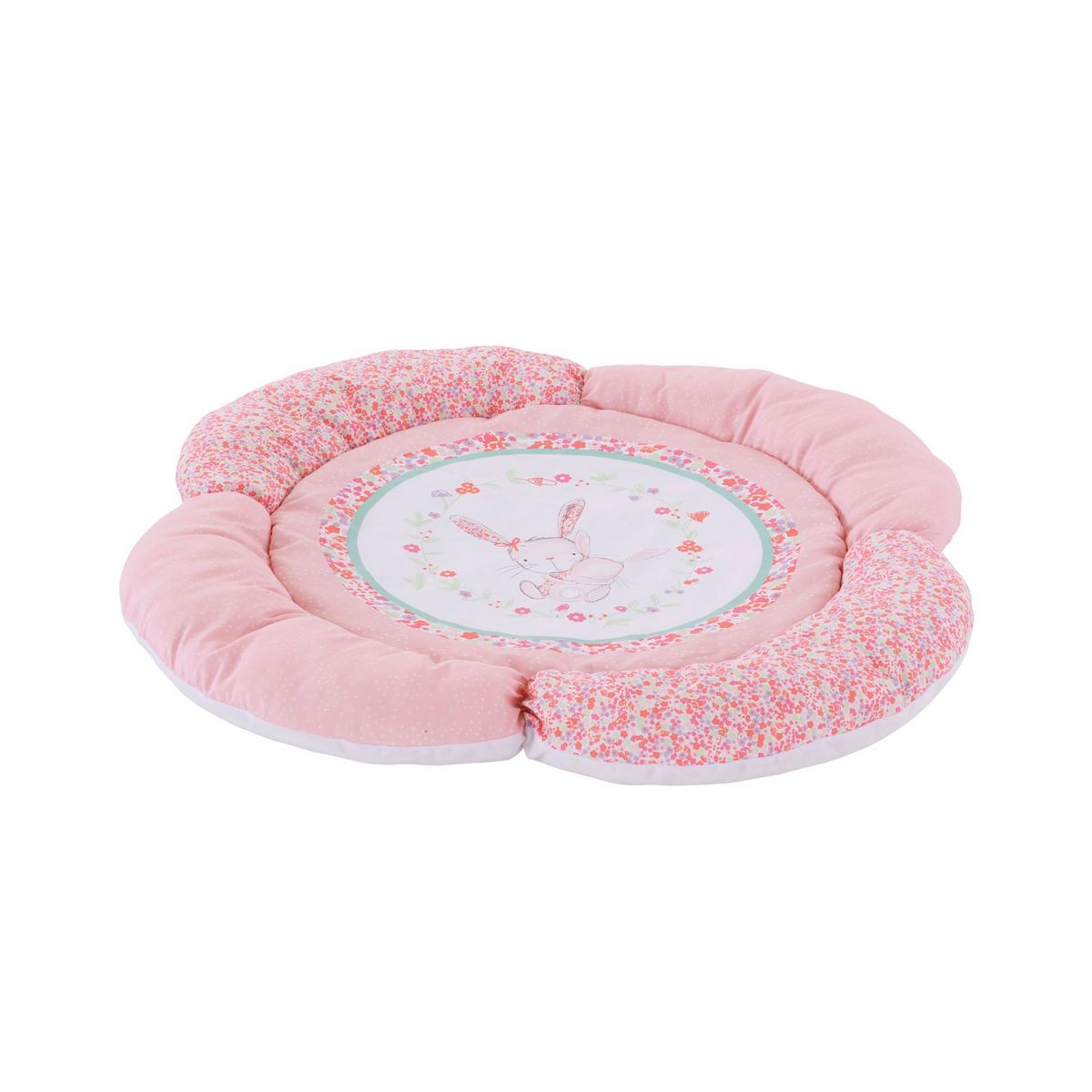 Tapis d'éveil "Jardin rose"