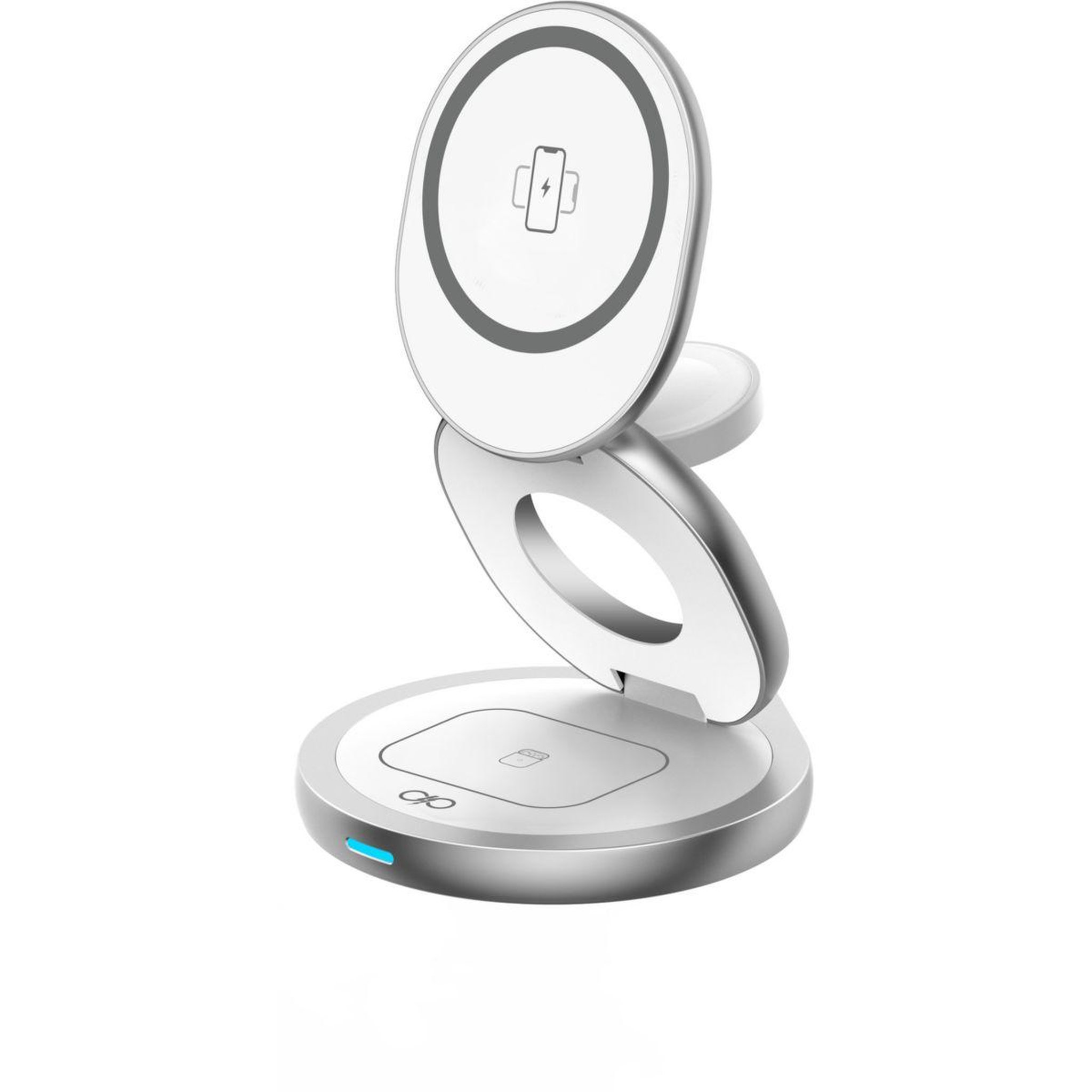 FORCE POWER Station de charge magsafe pliable 3en 1 15w