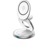 FORCE POWER Station de charge MagSafe pliable 3en 1 15W