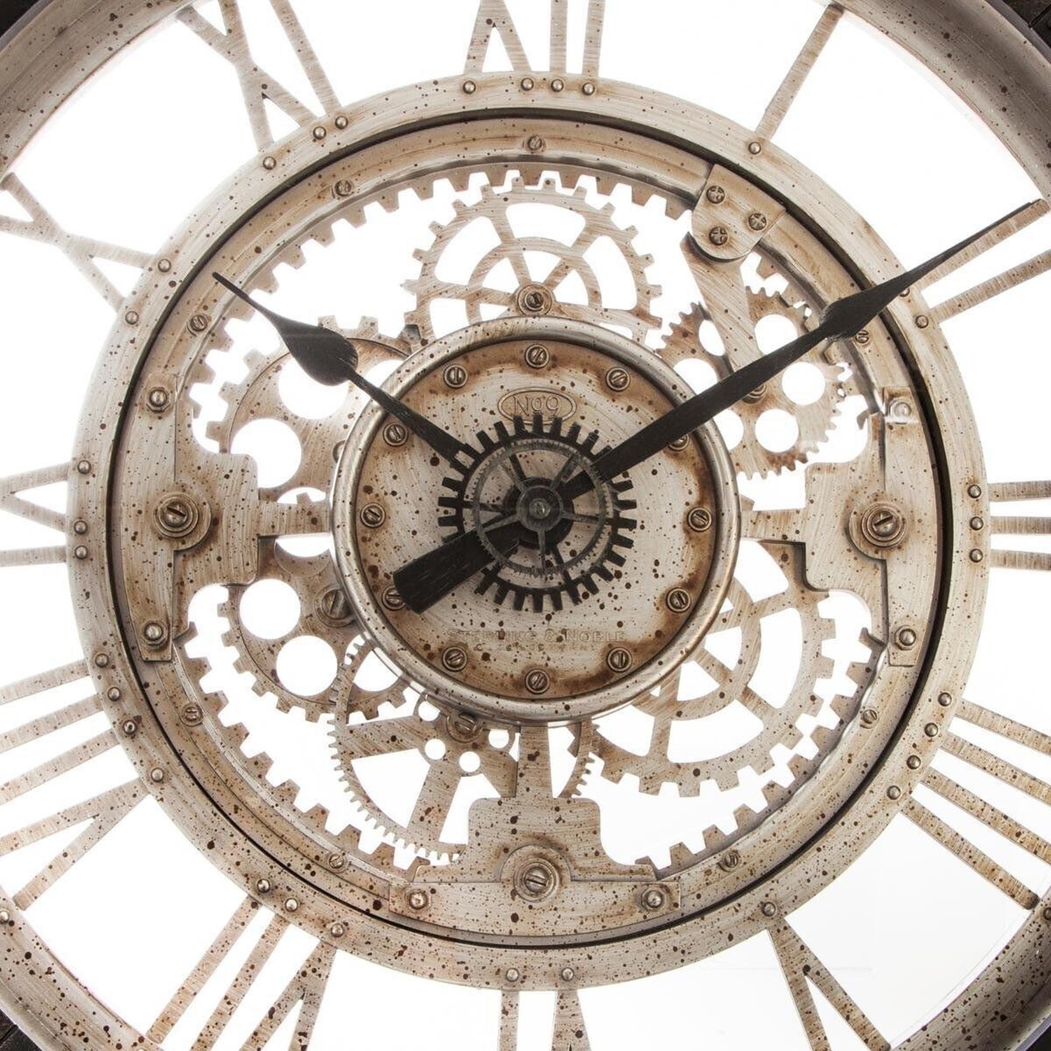 Voir la diapositive 2 : ATMOSPHERA Horloge murale  méca  61cm noir