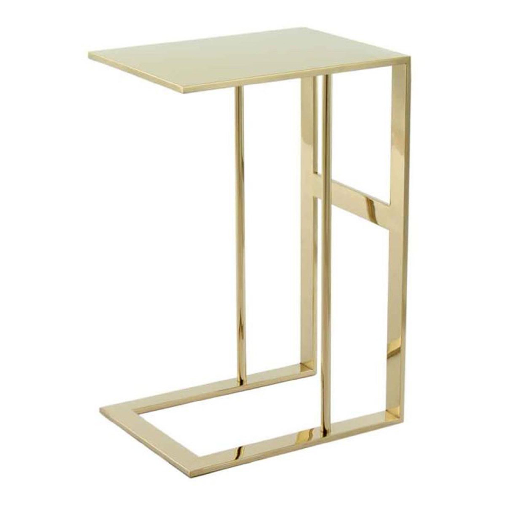 Voir la diapositive 1 : Paris Prix Table d'Appoint Design  Sita  60cm Or
