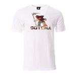 GOTCHA T shirt  Homme Gotcha Fishman 970950. Coloris disponibles : Blanc