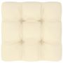 Voir la diapositive 5 : VIDAXL Salon de jardin 4 pcs avec coussins Bois de pin massif