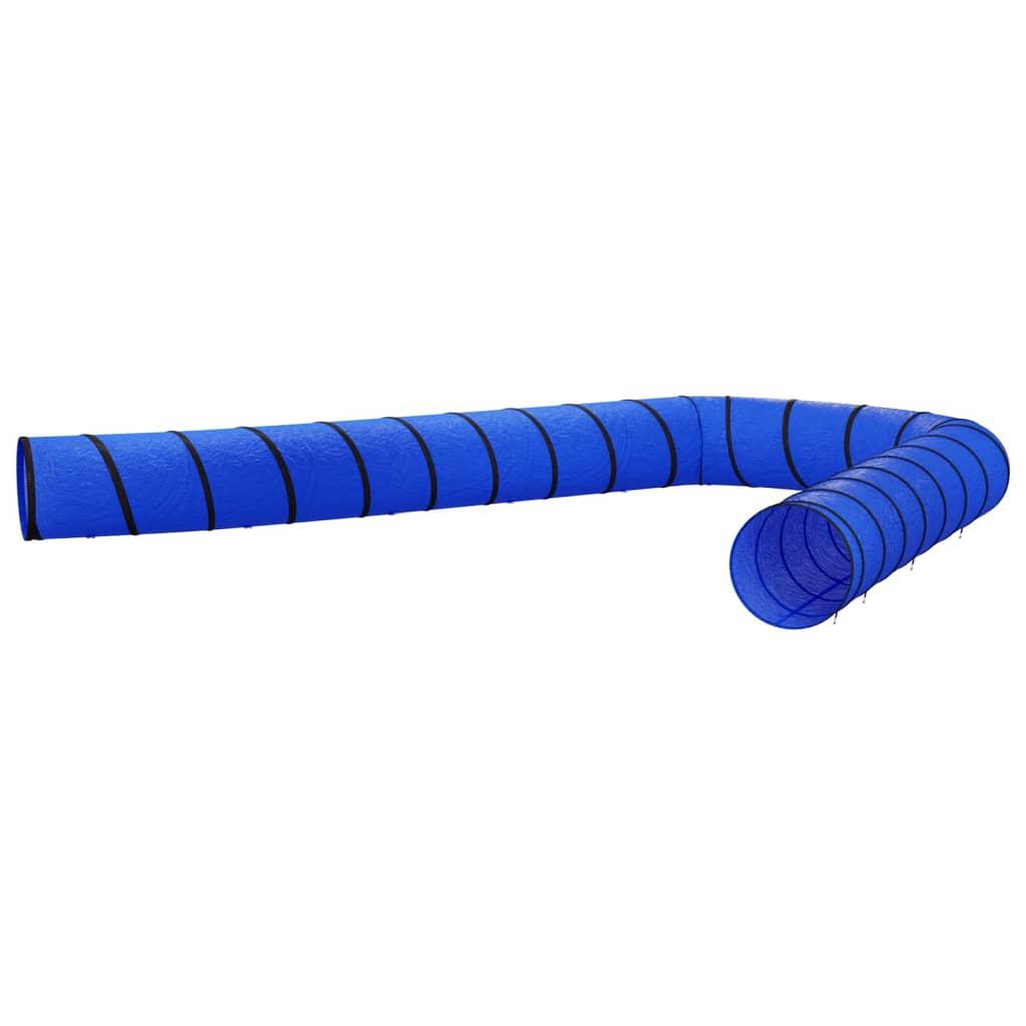 Voir la diapositive 2 : VIDAXL Tunnel pour chien bleu Ø 55x1000 cm polyester