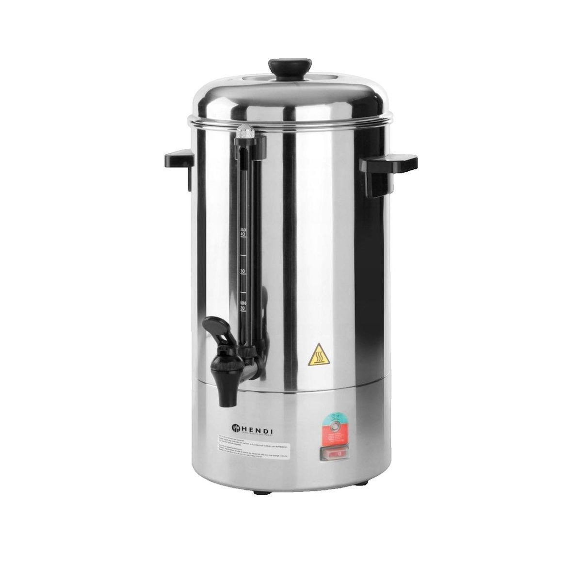 BV CORPORATION Percolateur à café et thé Hendi acier inoxydable 6 litres