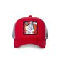 Voir la diapositive 2 : CAPSLAB Casquette Capslab trucker Looney Tunes bugs bunny Rouge