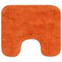 Voir la diapositive 3 : VIDAXL Tapis de salle de bain 2 pcs Tissu Orange