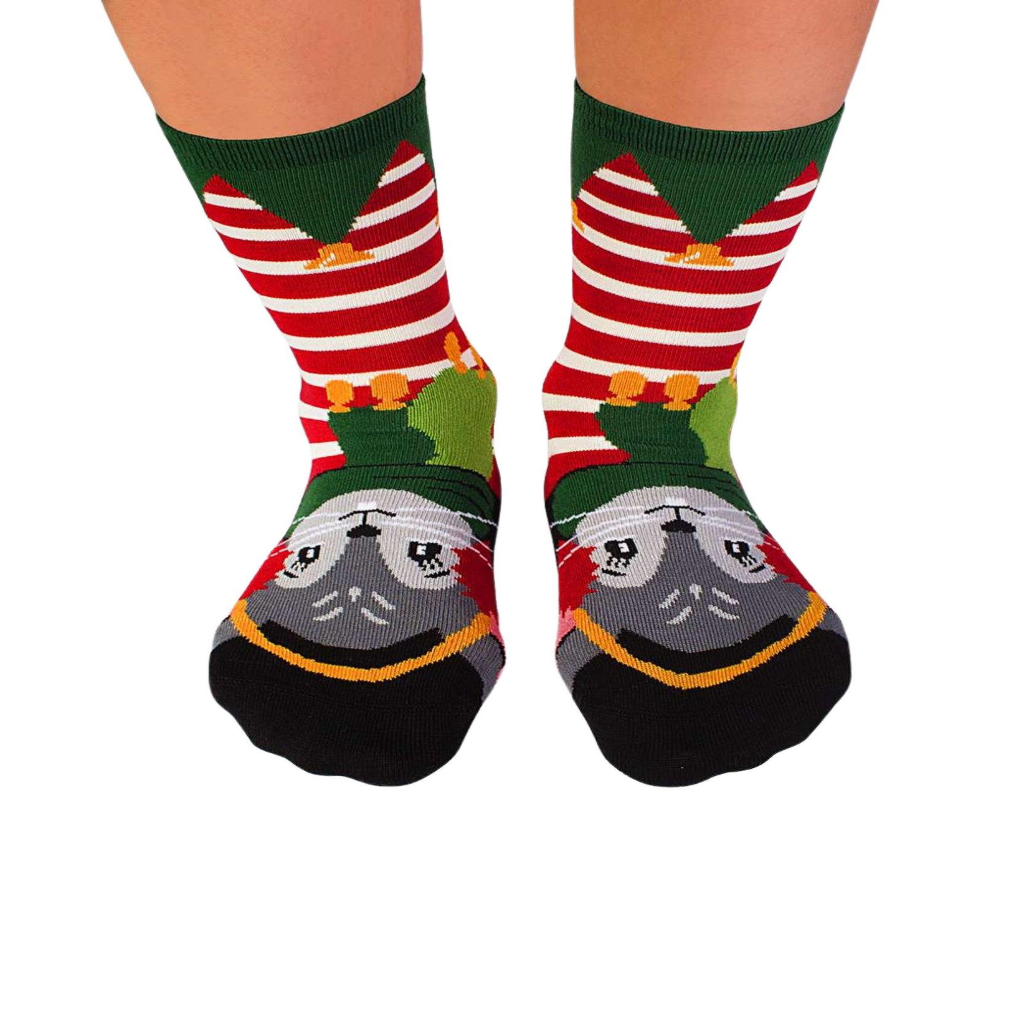 Voir la diapositive 3 : PIRIN HILL Coffret de 3 paires de chaussettes en bambou - souris, lapin, renard