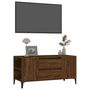 Voir la diapositive 4 : VIDAXL Meuble TV Chene marron 102x44,5x50 cm Bois d'ingenierie