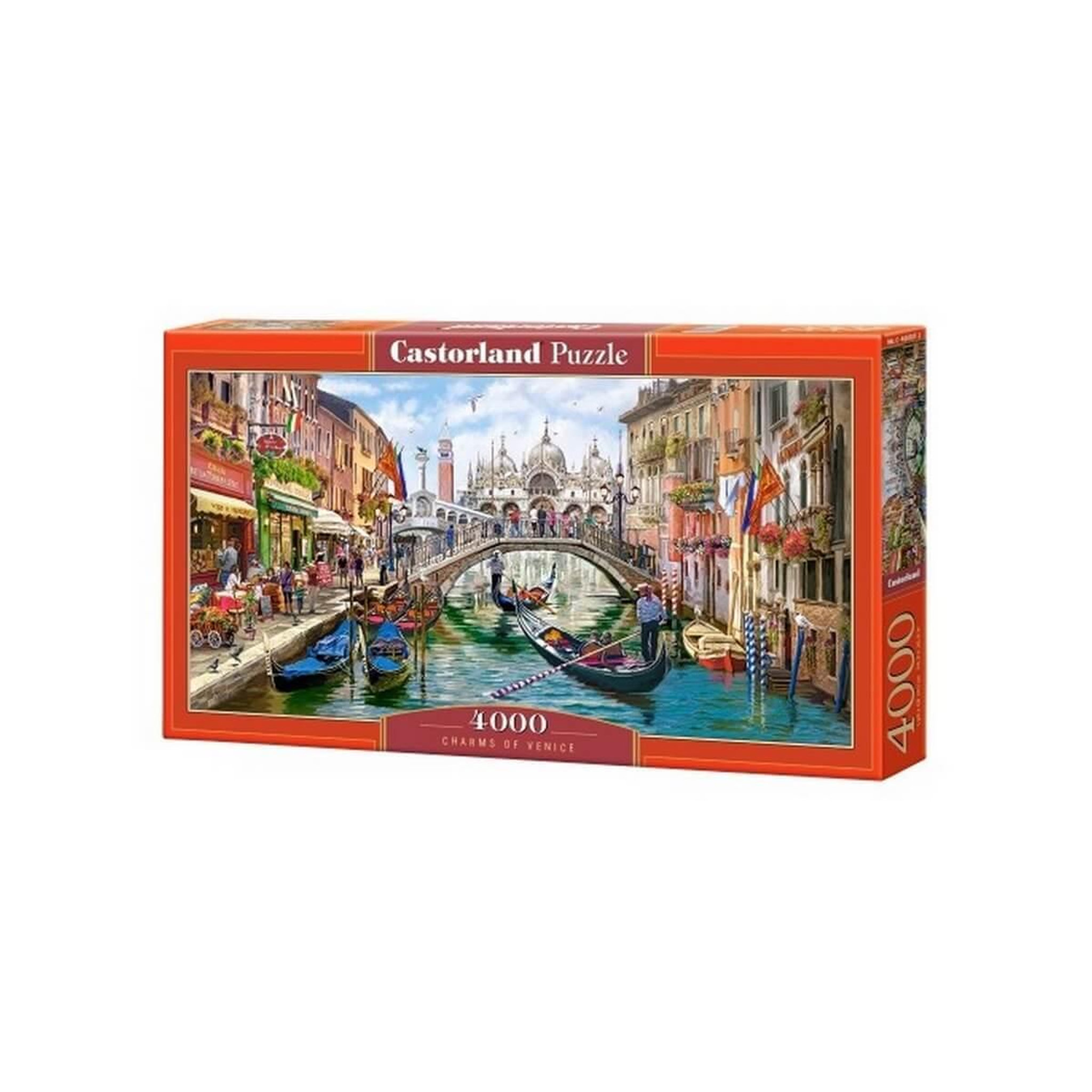 Voir la diapositive 2 : Castorland Puzzle 4000 pièces : les charmes de venise
