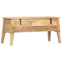 Voir la diapositive 4 : VIDAXL Boîte de rangement 99x35x48 cm Bois de manguier solide