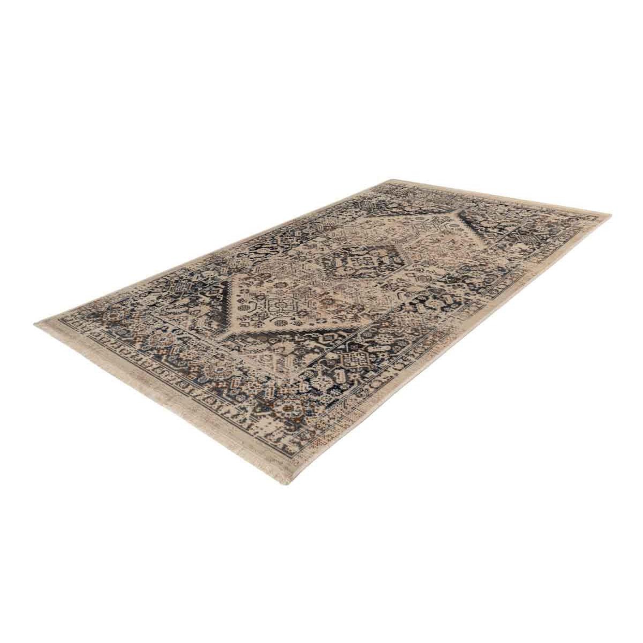 Voir la diapositive 2 : Paris Prix Tapis tissé ethnique à poils plats  charu  bleu