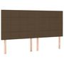 Voir la diapositive 5 : VIDAXL Sommier a lattes de lit avec matelas Marron fonce 200x200 cm