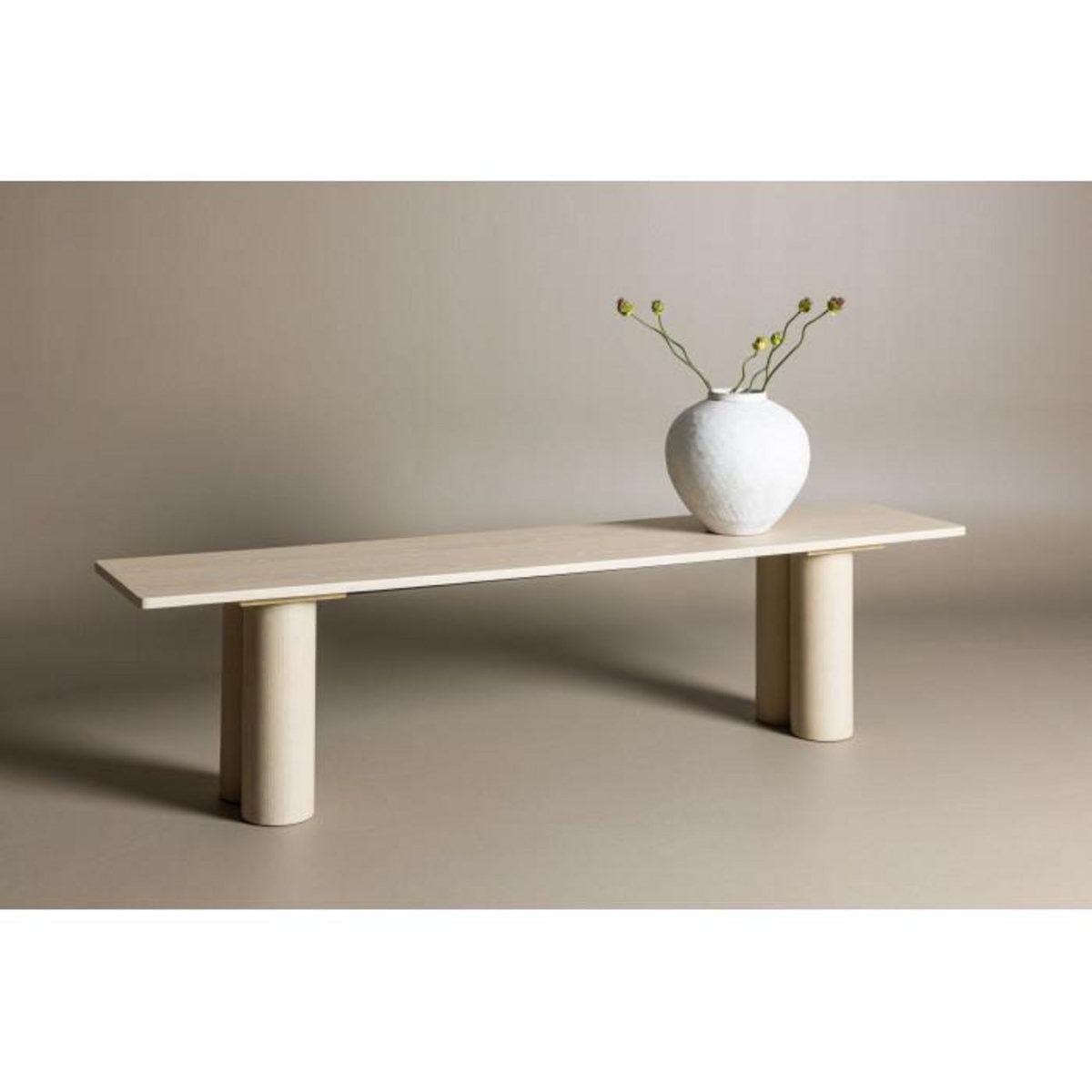 Paris Prix Banc Design  Olivia  180cm Beige