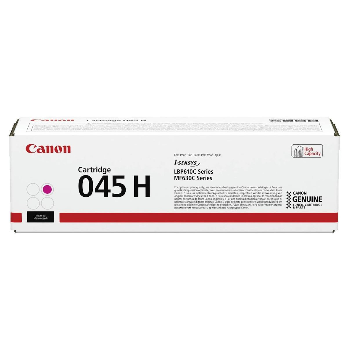 Canon Toner Canon 045H Magenta Haute Capacité Original
