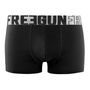 Voir la diapositive 3 : FREEGUN Lot de 4 boxers homme en coton Signature Sergio
