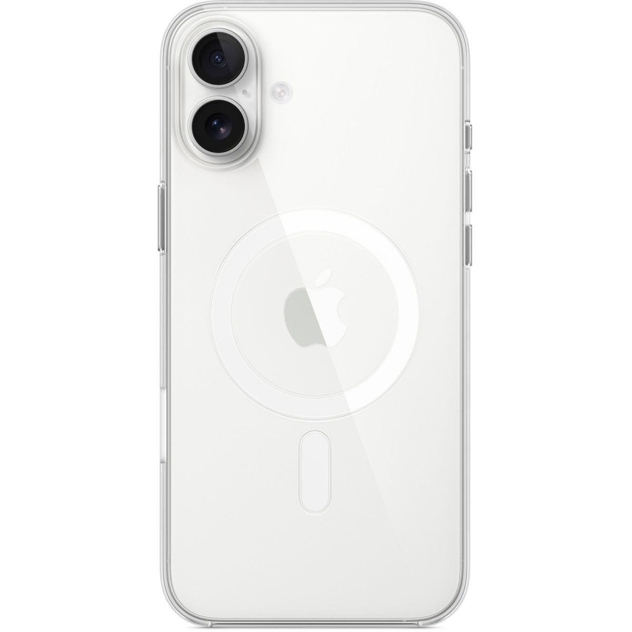 Voir la diapositive 4 : APPLE Coque iPhone 16 Plus MagSafe transparente
