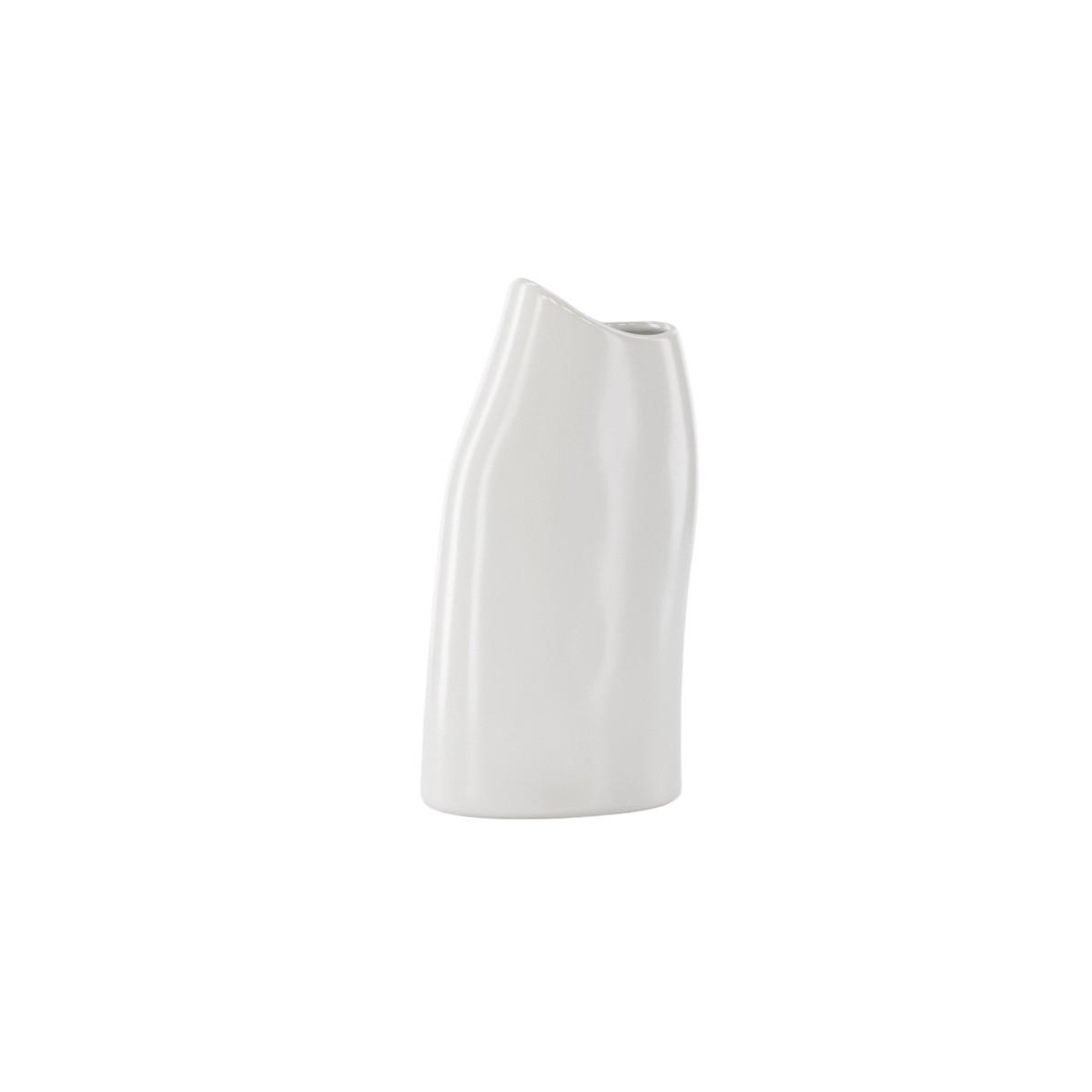 Voir la diapositive 3 : Paris Prix Vase design  ernst  23cm blanc