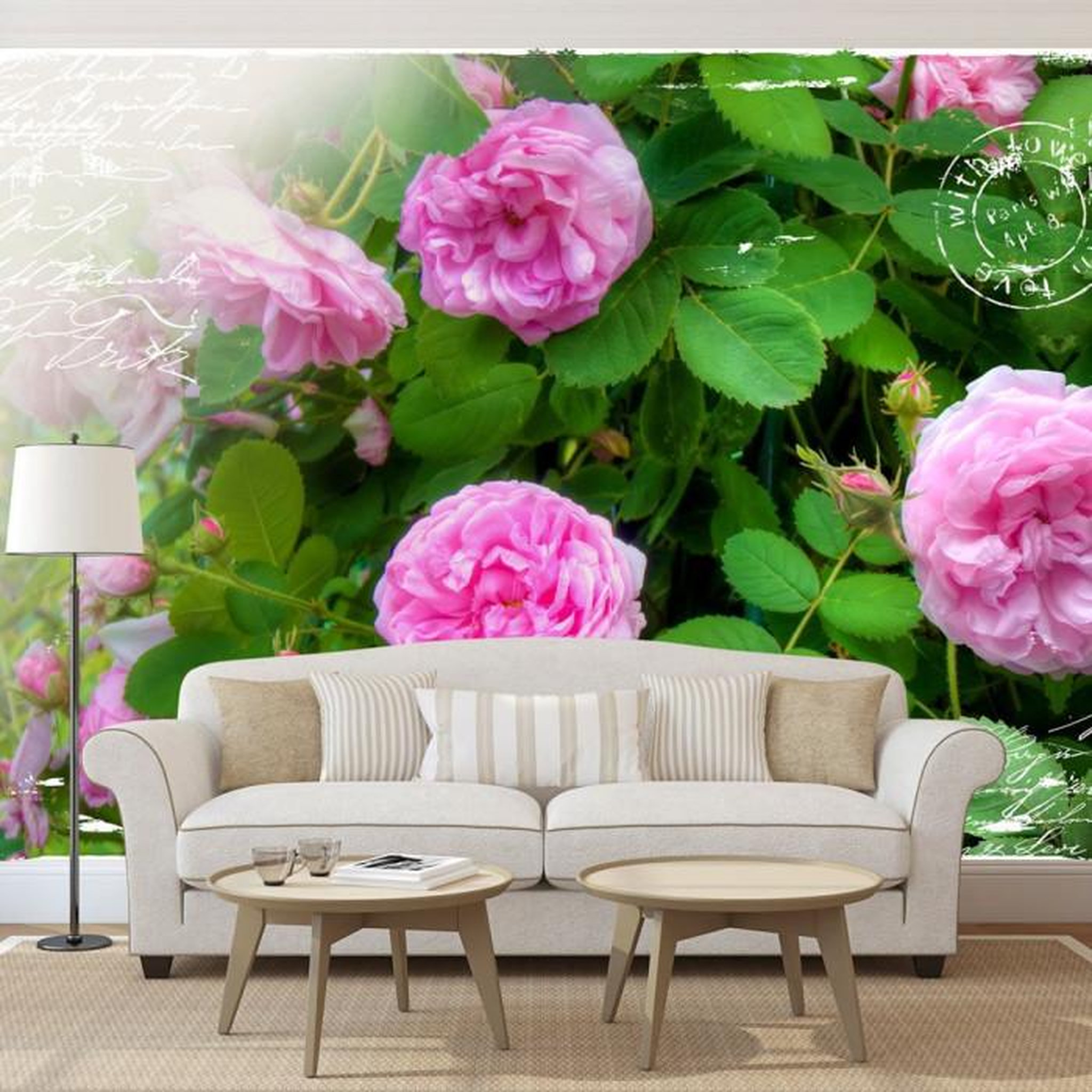 Paris Prix Papier Peint  Summer Garden. Coloris disponibles : Multicolore