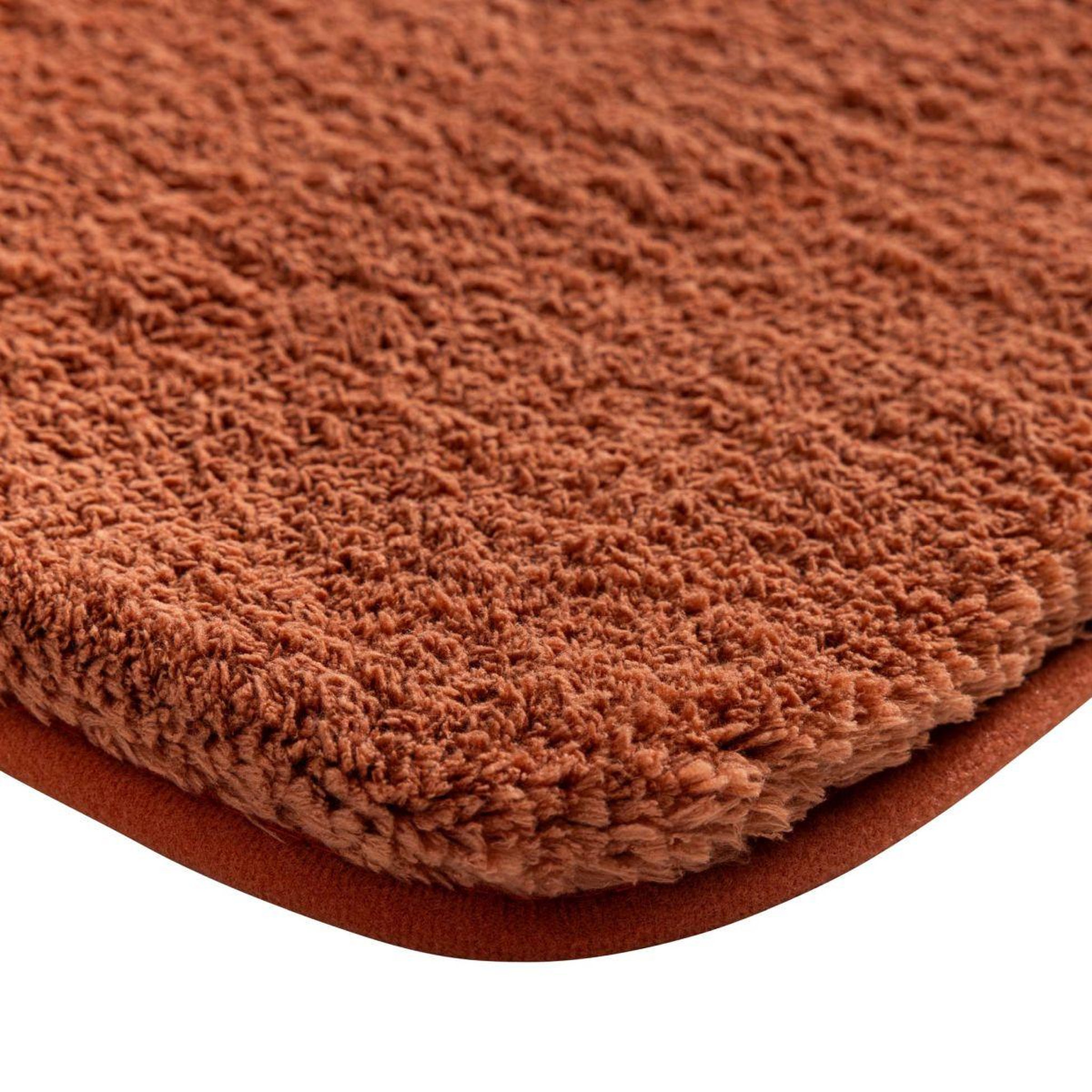 Voir la diapositive 3 : Douceur d'Intérieur Tapis de bain en microfibre  mael  50x80cm terracotta