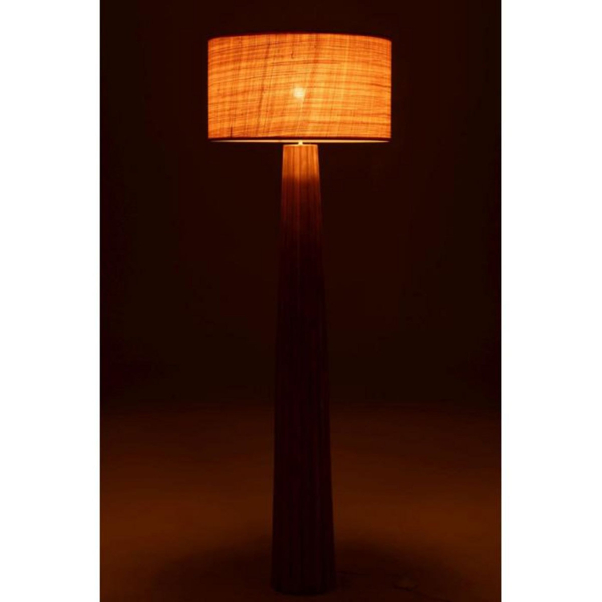 Paris Prix Lampadaire Parapluie en Bois  Ailanthus  157cm Naturel