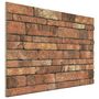 Voir la diapositive 5 : VIDAXL Panneaux muraux 3D au design de brique marron 10 pcs EPS