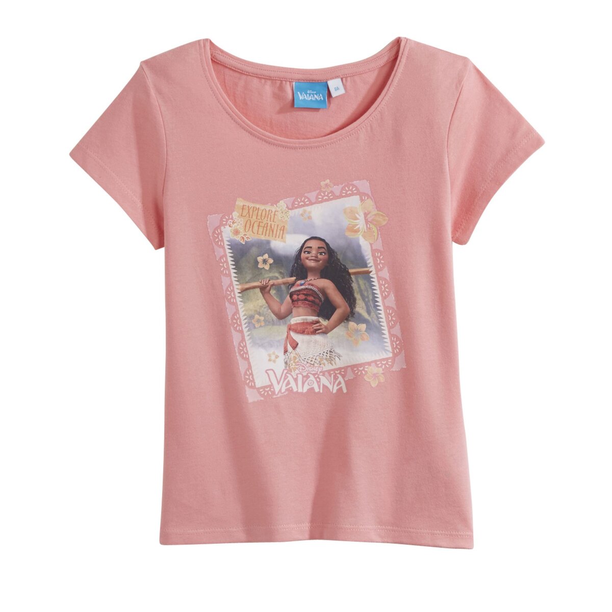 vaiana Tee shirt manches courtes fille