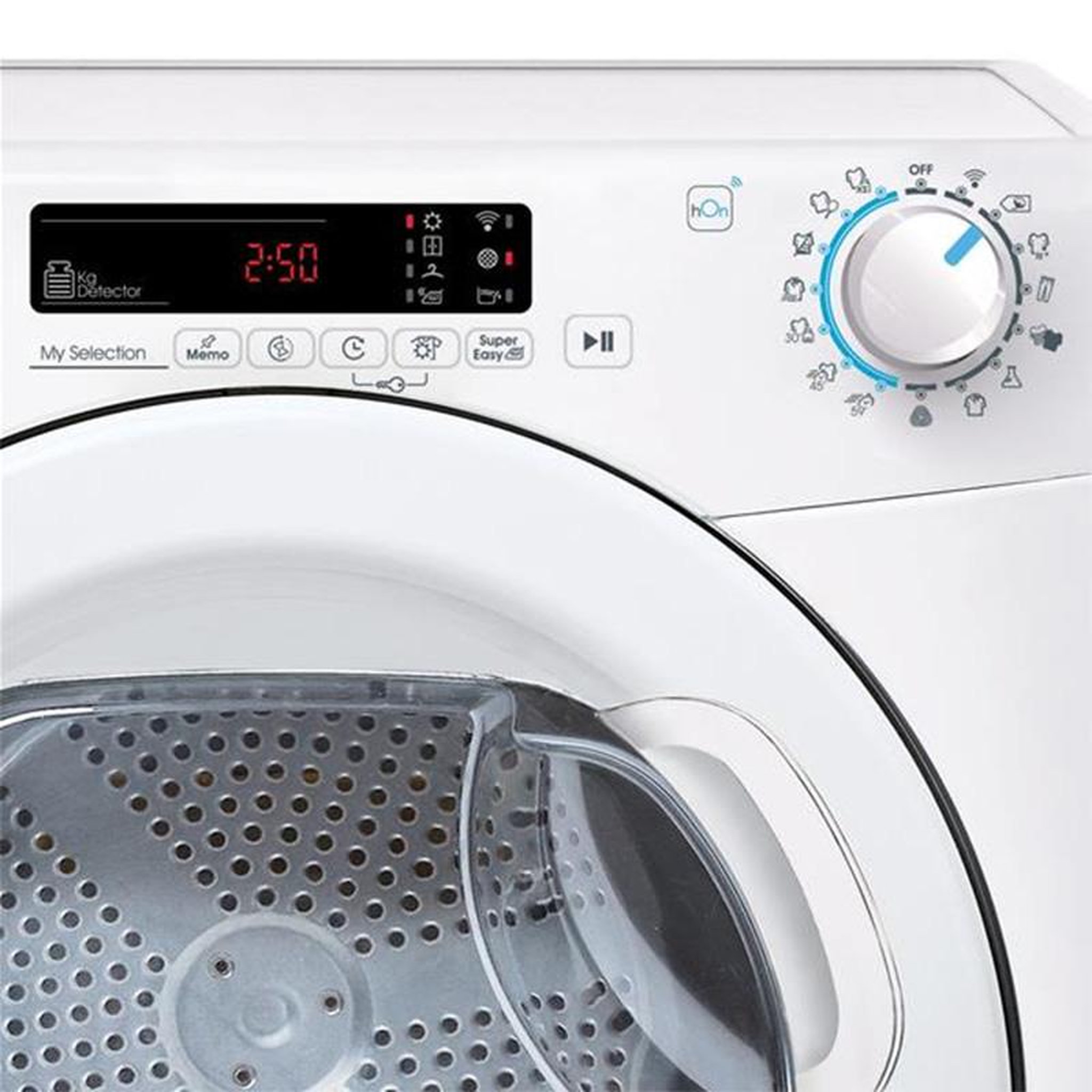 Voir la diapositive 3 : Candy Sèche-linge à condensation 60cm 10kg blanc - csoec10dg-s