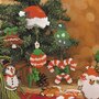 Graine créative Coffret perles à repasser 12 décorations de Noël