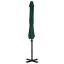 Voir la diapositive 3 : VIDAXL Parasol de jardin en porte-a-faux et poteau en aluminium vert
