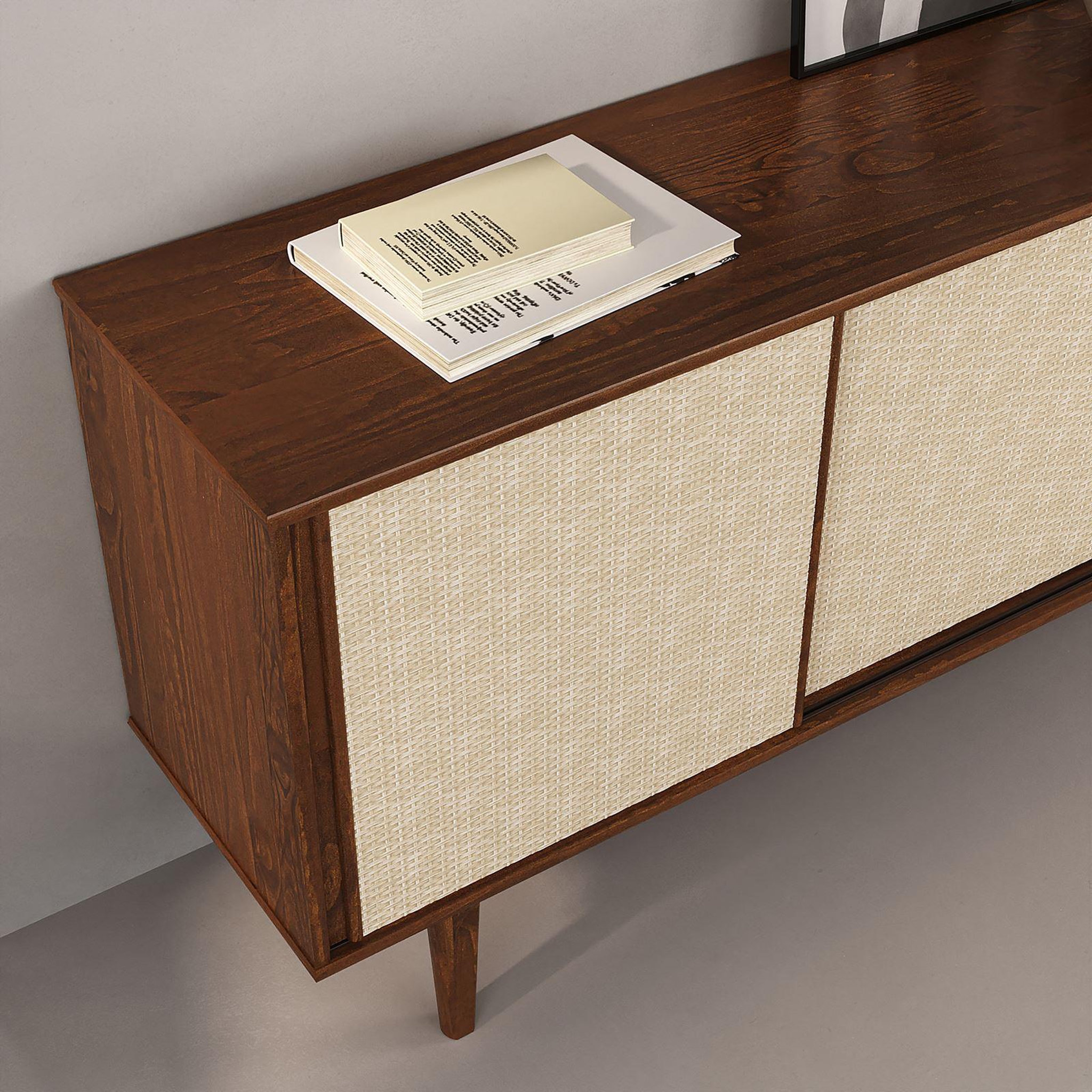 Voir la diapositive 4 : IDIMEX Buffet SIMONA L 175 cm en bois massif