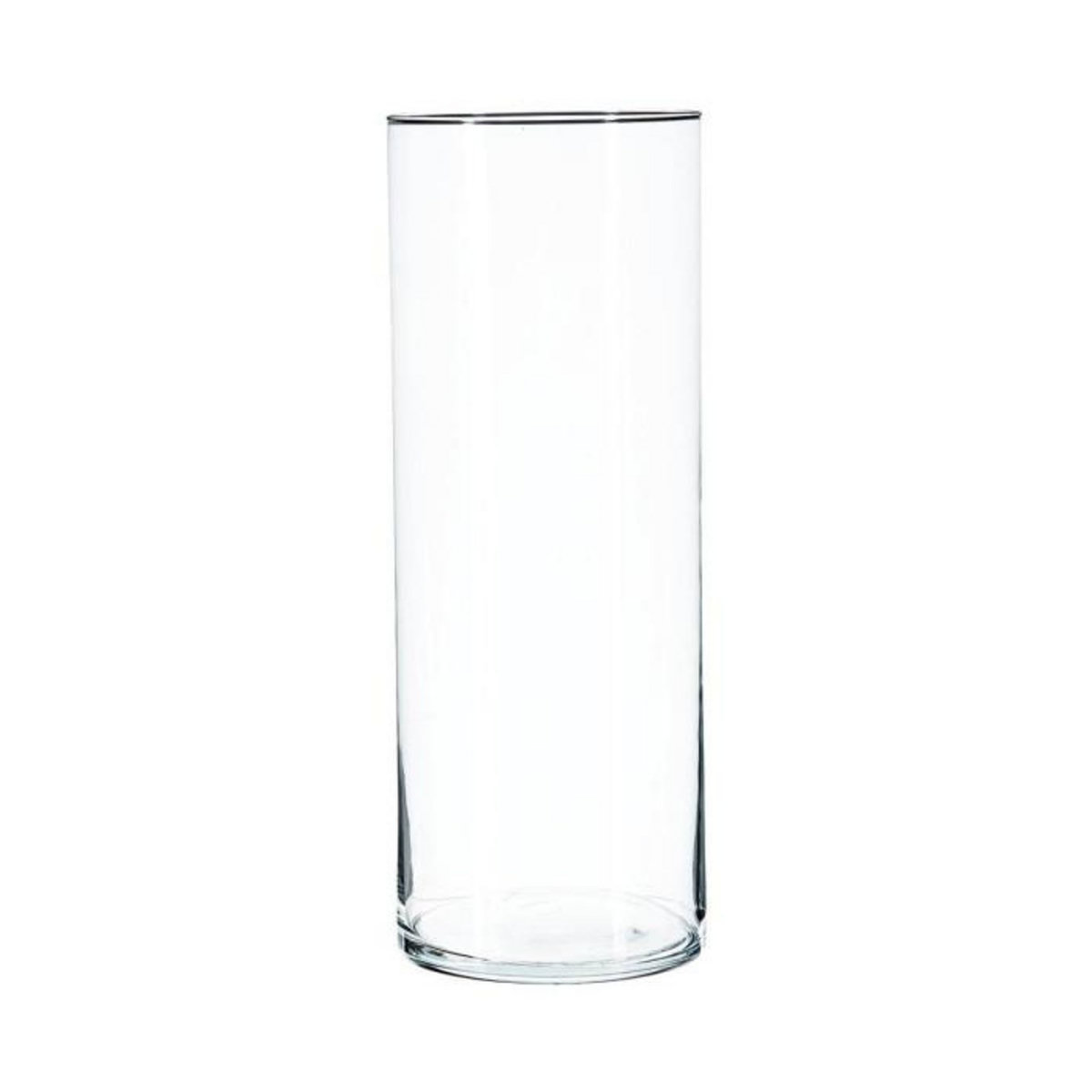 ATMOSPHERA Vase Design  Cylindrique  39cm Transparent