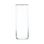 Voir la diapositive 2 : ATMOSPHERA Vase Design  Cylindrique  39cm Transparent