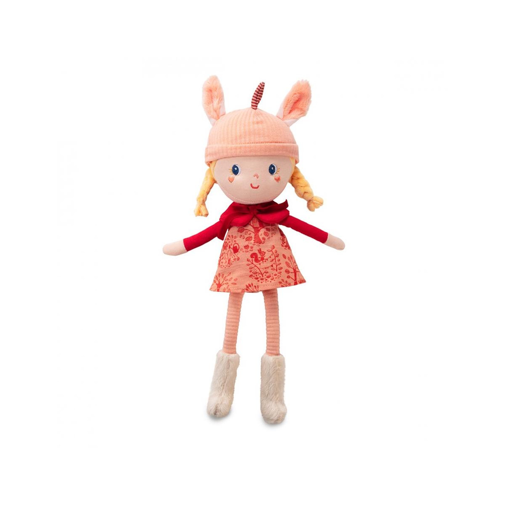 LILLIPUTIENS Poupee caline en tissu Lena