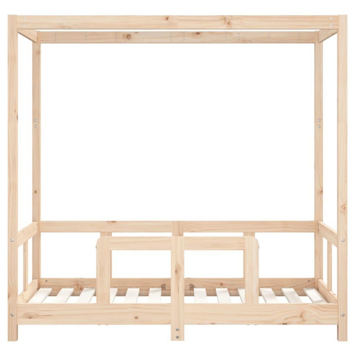 VIDAXL Cadre de lit pour enfant 70x140 cm bois de pin massif
