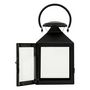 Voir la diapositive 2 : ATMOSPHERA Lanterne en Métal  Winy  17cm Noir
