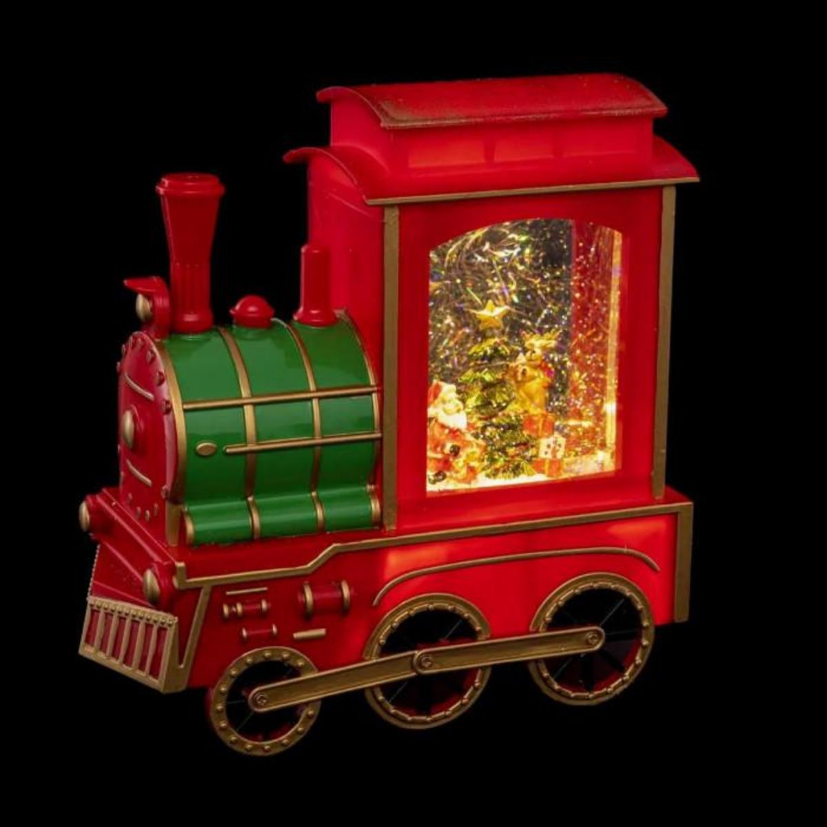 FEERIC LIGHT & CHRISTMAS Décoration Lumineuse Led  Train  22cm Rouge