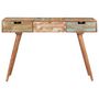 Voir la diapositive 3 : VIDAXL Coiffeuse avec miroir 112x45x76 cm Bois massif de recuperation