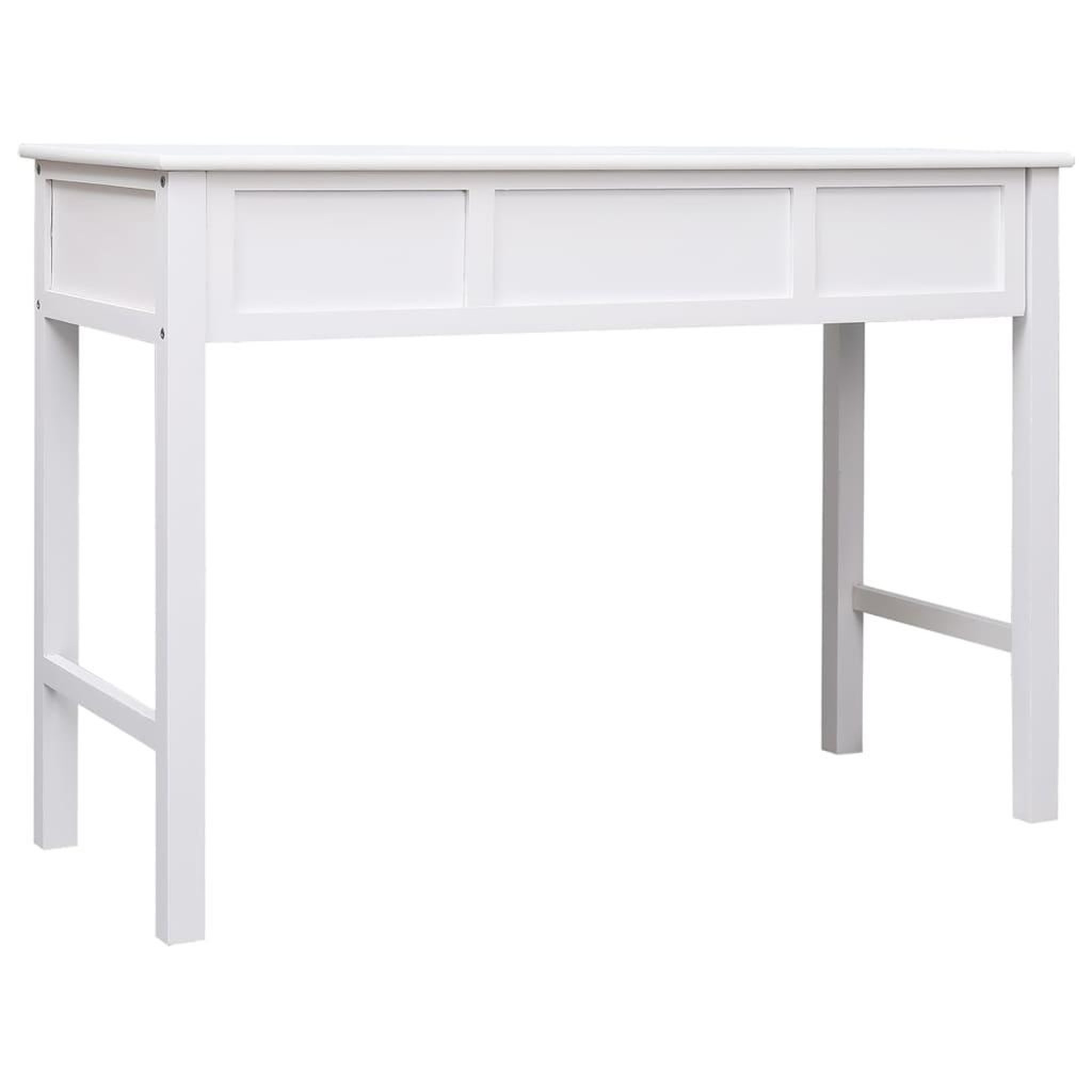 Voir la diapositive 5 : VIDAXL Buffet Blanc 108x45x76 cm Bois de Paulownia massif